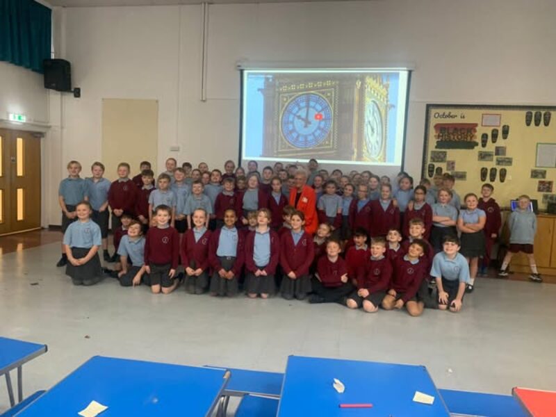 Baines Endowed Primary School visit